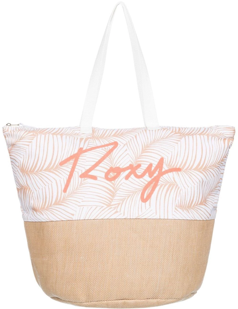Roxy Waikiki Life 30L Large Beach Bag For Women Toast S Palm Tree 1 Roxy Waikiki Life 30L Large Beach Bag For Women Toast S Palm Tree