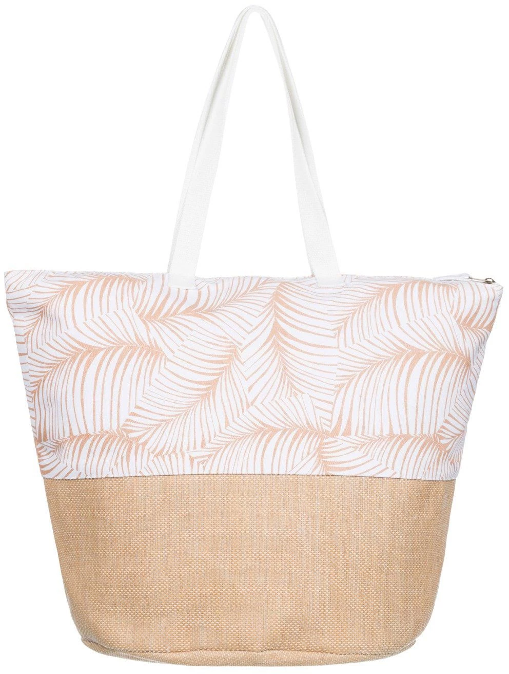 Roxy Waikiki Life 30L Large Beach Bag For Women Toast S Palm Tree 3 Roxy Waikiki Life 30L Large Beach Bag For Women Toast S Palm Tree - Image 3