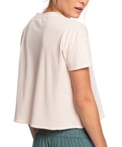 Roxy Women's Recipe For Happiness B Short Sleeve T-Shirt For Women Peach -Cheap Roxy Shop unnamed file 1023