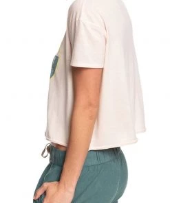 Roxy Women's Recipe For Happiness B Short Sleeve T-Shirt For Women Peach -Cheap Roxy Shop unnamed file 1024