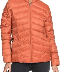 Roxy Women's Coast Road Padded Jacket For Women Auburn