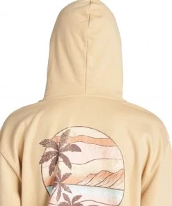 Roxy Women's Evening Hike Full-zip Hoodie For Women Tapioca -Cheap Roxy Shop unnamed file 1032