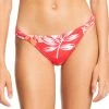 Roxy Women's Seaside Tropics Moderate Bikini Bottoms For Women Hibiscus Seaside Tropics