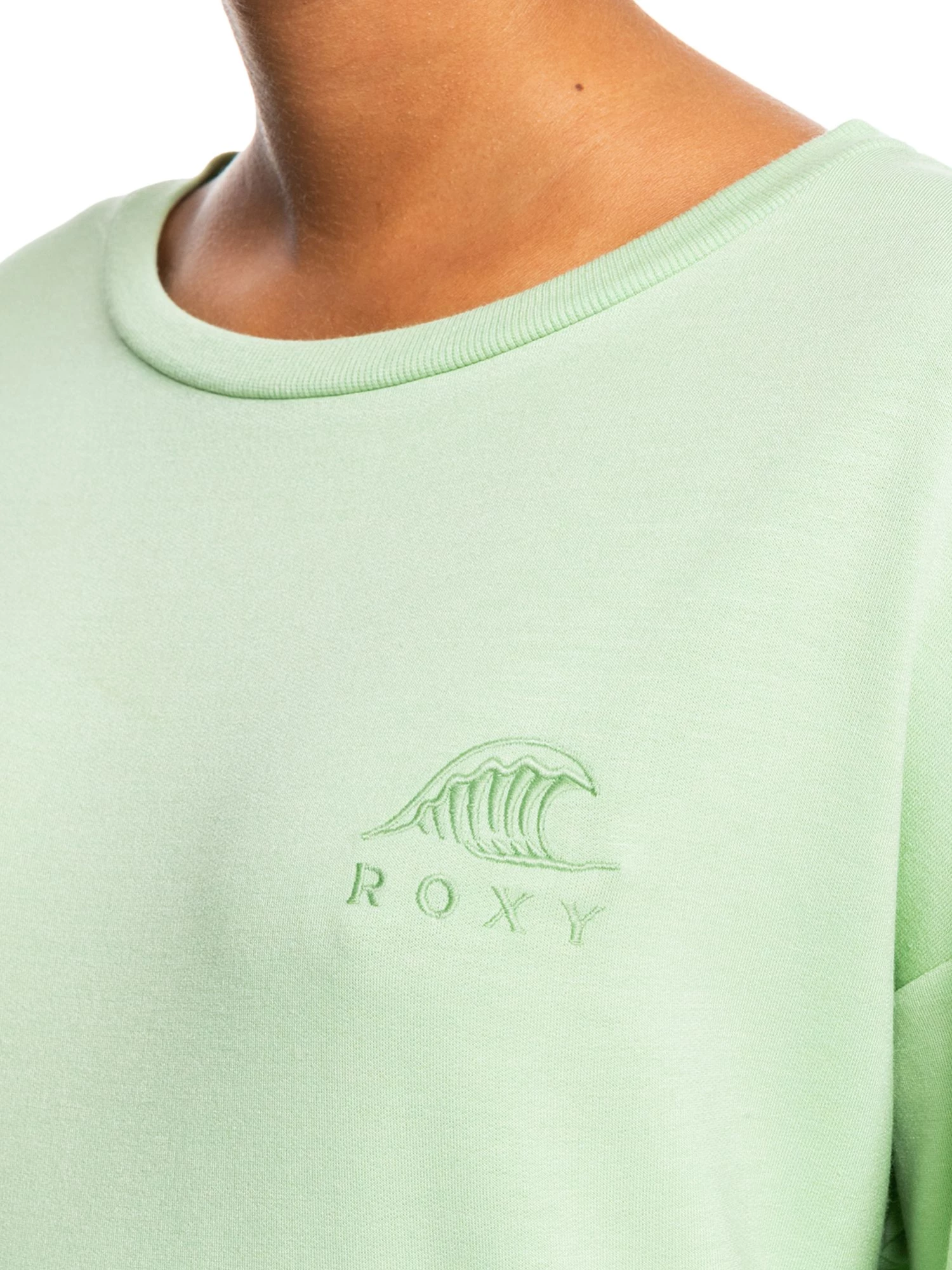 Roxy Women's Surfing By Moonlight Long Sleeve Shirt For Women Sprucetone 5 Roxy Women's Surfing By Moonlight Long Sleeve Shirt For Women Sprucetone - Image 5