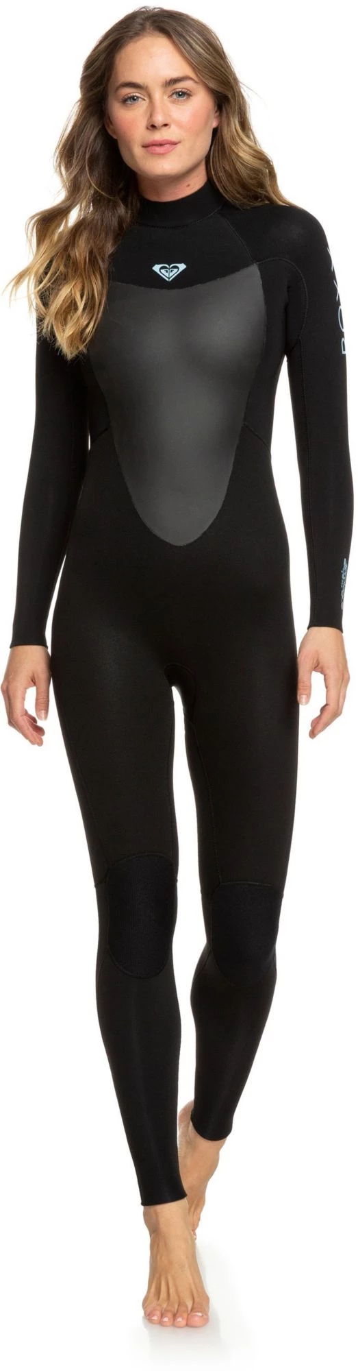 ROXY Women's 3/2mm Prologue Back Zip Wetsuit For Women Black 7 ROXY Women's 3/2mm Prologue Back Zip Wetsuit For Women Black - Image 7