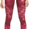Roxy Women's Frosted Technical Leggings For Women Tibetan Red