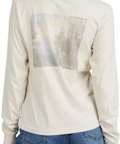 Roxy Women's Mountain Love Long Sleeve T-Shirt For Women Tapioca -Cheap Roxy Shop unnamed file 1127