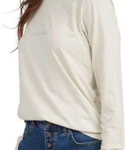 Roxy Women's Mountain Love Long Sleeve T-Shirt For Women Tapioca -Cheap Roxy Shop unnamed file 1128