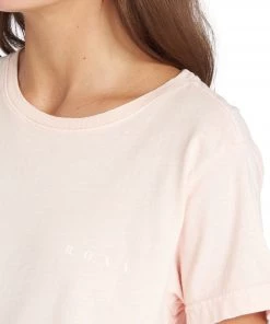Roxy Women's Gradient Fade Short Sleeve Boyfriend T-Shirt For Women Blossom -Cheap Roxy Shop unnamed file 1175