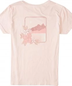 Roxy Women's Gradient Fade Short Sleeve Boyfriend T-Shirt For Women Blossom -Cheap Roxy Shop unnamed file 1176