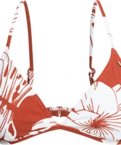 ROXY Women's Garden Trip Elongated Triangle Bikini Top For Women Marsala -Cheap Roxy Shop unnamed file 1197