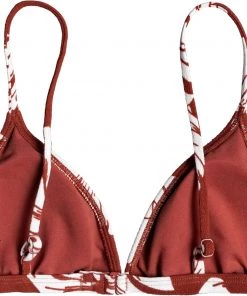 ROXY Women's Garden Trip Elongated Triangle Bikini Top For Women Marsala -Cheap Roxy Shop unnamed file 1198