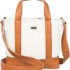 Roxy Women's Mountain Reality Faux Fur Crossbody Bag For Women Tapioca