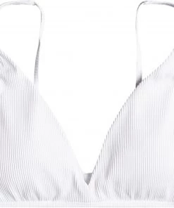 Roxy Women's Ribbed Love The Oceana V Bikini Top For Women Bright White -Cheap Roxy Shop unnamed file 1221