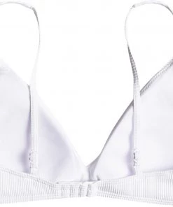 Roxy Women's Ribbed Love The Oceana V Bikini Top For Women Bright White -Cheap Roxy Shop unnamed file 1222