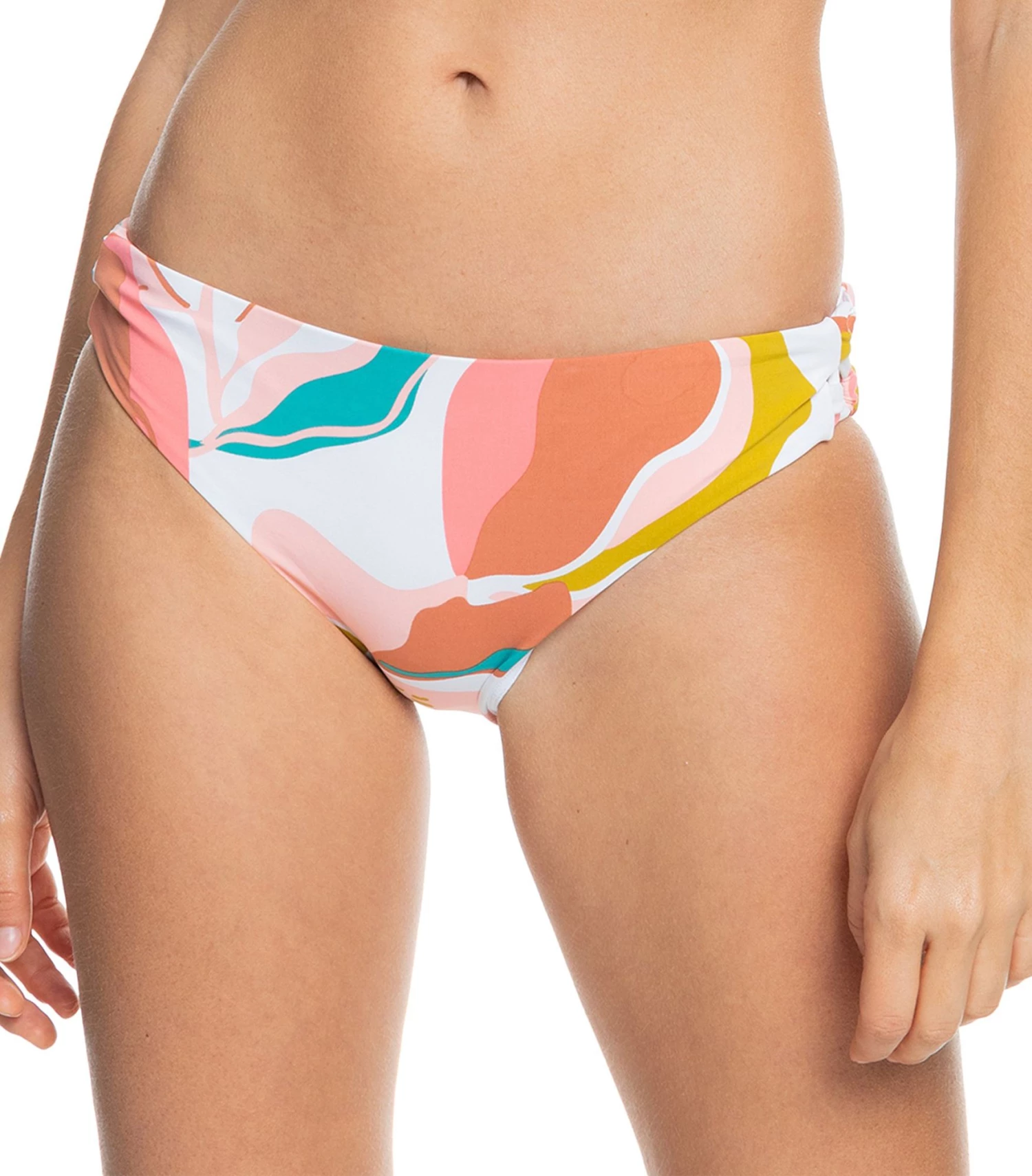 Roxy Women's Printed Beach Classics Hipster Swim Bottoms For Women Bright White/paradiso Opt 1 Roxy Women's Printed Beach Classics Hipster Swim Bottoms For Women Bright White/paradiso Opt