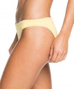Roxy Women's Solid Beach Classics Moderate Bikini Bottoms For Women Banana Cream -Cheap Roxy Shop unnamed file 1249
