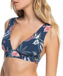 Roxy Women's Sunset Boogie Elongated Triangle Bikini Top For Women Mood Indigo/sunset Boogie -Cheap Roxy Shop unnamed file 1253