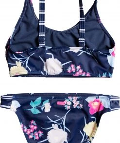 Roxy Girls' Flower Addict Crop Top Swim Set For Girls' Mood Indigo 3 Roxy Girls' Flower Addict Crop Top Swim Set For Girls' Mood Indigo -Cheap Roxy Shop unnamed file 1257