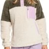 Roxy Women's Alabama WarmFlight Fleece Jacket For Women Parchment