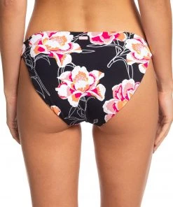Roxy Women's Printed Beach Classics Full Bikini Bottoms For Women Anthracite Zilla -Cheap Roxy Shop unnamed file 1260