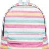 Roxy Women's Sugar Baby Canvas 16L Small Backpack For Women Snow White Rg Sun Struck