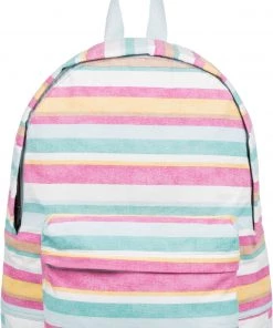 Roxy Women's Sugar Baby Canvas 16L Small Backpack For Women Snow White Rg Sun Struck