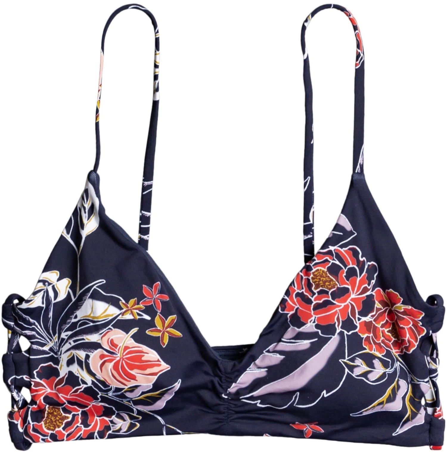 Roxy Women's Sunset Boogie Athletic Triangle Bikini Top For Women Mood Indigo/sunset Boogie 3 Roxy Women's Sunset Boogie Athletic Triangle Bikini Top For Women Mood Indigo/sunset Boogie - Image 3