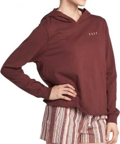 Roxy Women's Beautiful Day Hooded Long Sleeve T-Shirt For Women Andora -Cheap Roxy Shop unnamed file 1327