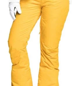 Roxy Women's Backyard Snow Pants For Women Golden Rod