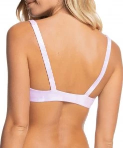 Roxy Women's Sea & Waves Reversible Triangle Bikini Top For Women Orchid Petal Fly Times -Cheap Roxy Shop unnamed file 1363