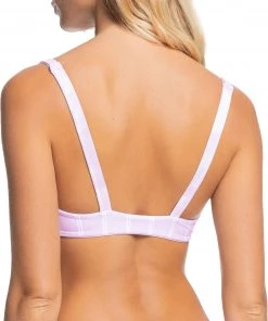 Roxy Women's Sea & Waves Reversible Triangle Bikini Top For Women Orchid Petal Fly Times -Cheap Roxy Shop unnamed file 1366