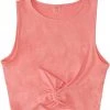 Roxy Women's Sun Might Shine Cropped Tank Top For Women Anthracite