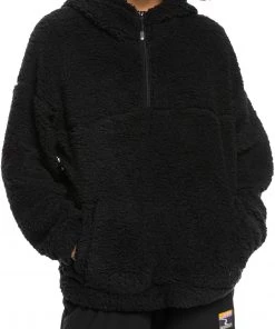 Roxy Women's Like A Lucky Day ¼ Zip Hoodie For Women True Black