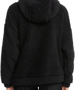 Roxy Women's Like A Lucky Day ¼ Zip Hoodie For Women True Black -Cheap Roxy Shop unnamed file 1372
