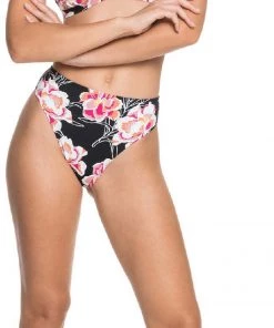 Roxy Women's PT Beach Classics High Waist Swim Bottoms For Women Anthracite Zilla -Cheap Roxy Shop unnamed file 1397