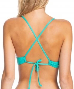 Roxy Women's SD Beach Classics Athletic Triangle Bikini Top For Women Tibetan Red -Cheap Roxy Shop unnamed file 1421