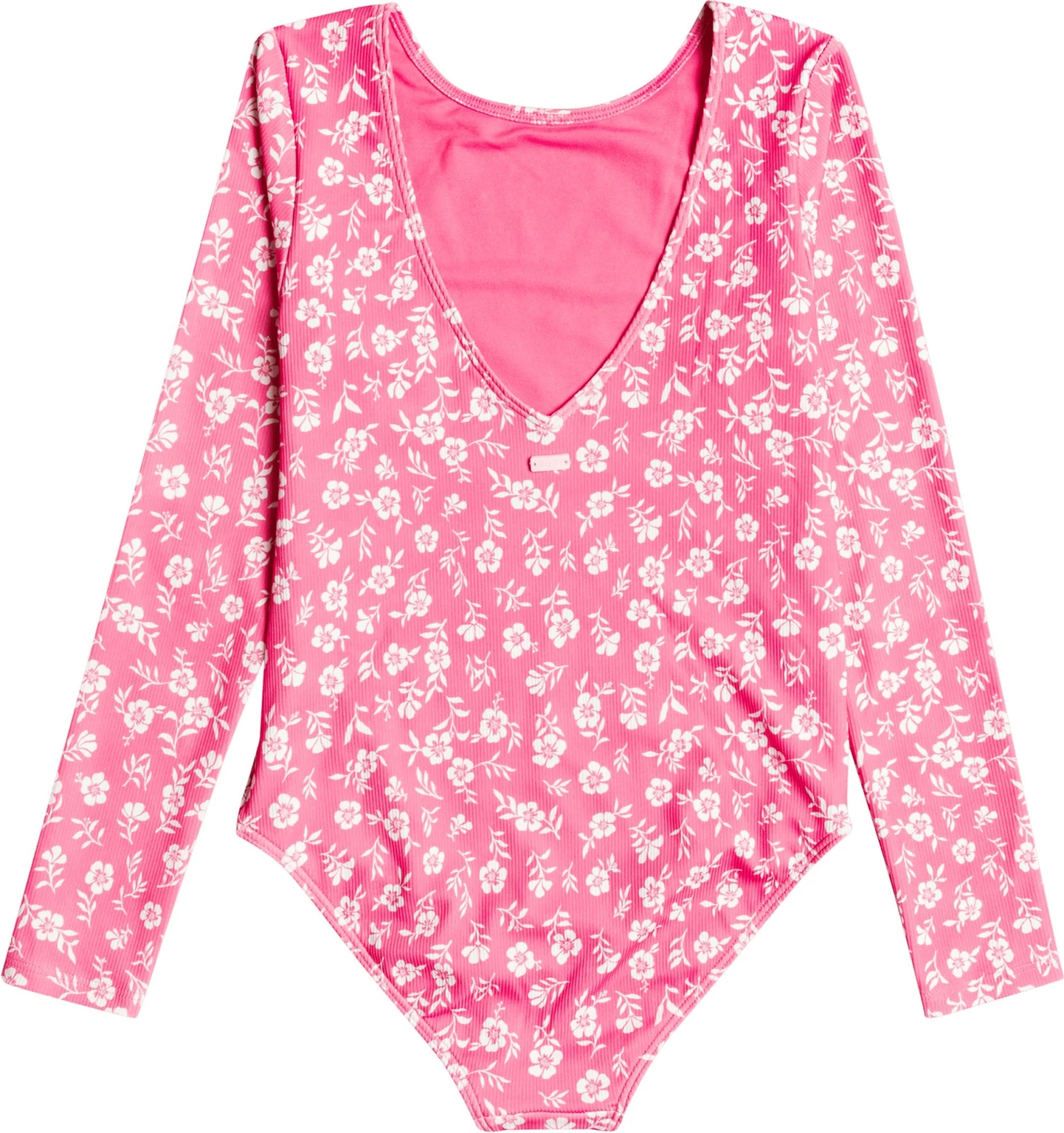 Roxy Girls' Splendid Dream Long Sleeve One Piece Swimsuit For Girls' Pink Guava S Ditsy Dreams 1 Roxy Girls' Splendid Dream Long Sleeve One Piece Swimsuit For Girls' Pink Guava S Ditsy Dreams