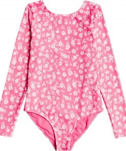 Roxy Girls' Splendid Dream Long Sleeve One Piece Swimsuit For Girls' Pink Guava S Ditsy Dreams 3 Roxy Girls' Splendid Dream Long Sleeve One Piece Swimsuit For Girls' Pink Guava S Ditsy Dreams -Cheap Roxy Shop unnamed file 1470
