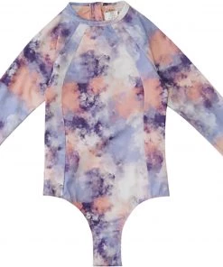 Roxy Women's Active Back Zip Long Sleeve One Piece Swimsuit For Women Mellow Rose/cloud Colors 3 Roxy Women's Active Back Zip Long Sleeve One Piece Swimsuit For Women Mellow Rose/cloud Colors -Cheap Roxy Shop unnamed file 1532