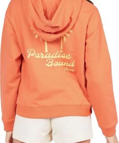 Roxy Women's Quick Dip Pullover Hoodie For Women Ginger -Cheap Roxy Shop unnamed file 154