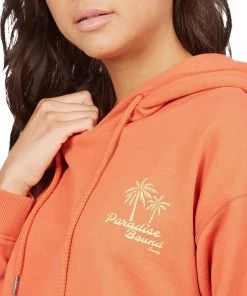 Roxy Women's Quick Dip Pullover Hoodie For Women Ginger -Cheap Roxy Shop unnamed file 156