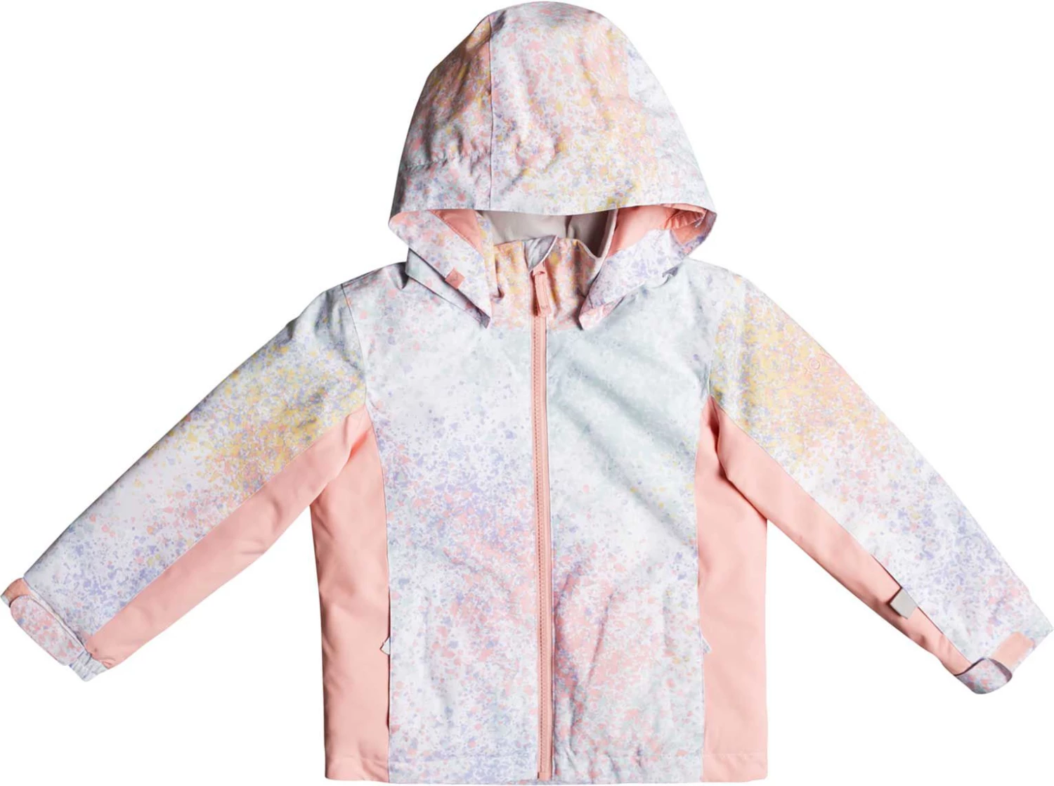 Roxy Girls' Todd Snowy Tale Jacket For Girls' Bright White Splash 1 Roxy Girls' Todd Snowy Tale Jacket For Girls' Bright White Splash