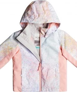Roxy Girls' Todd Snowy Tale Jacket For Girls' Bright White Splash 7 Roxy Girls' Todd Snowy Tale Jacket For Girls' Bright White Splash -Cheap Roxy Shop unnamed file 159