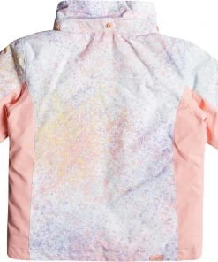 Roxy Girls' Todd Snowy Tale Jacket For Girls' Bright White Splash 9 Roxy Girls' Todd Snowy Tale Jacket For Girls' Bright White Splash -Cheap Roxy Shop unnamed file 161