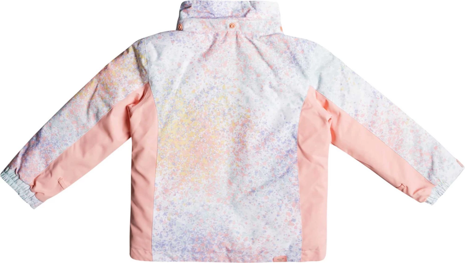 Roxy Girls' Todd Snowy Tale Jacket For Girls' Bright White Splash 5 Roxy Girls' Todd Snowy Tale Jacket For Girls' Bright White Splash - Image 5