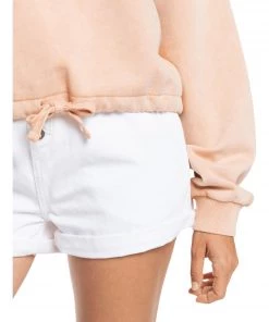 Roxy Women's Feeling Salty Crew Sweatshirt For Women Toast -Cheap Roxy Shop unnamed file 165