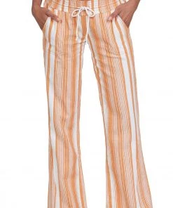Roxy Women's Oceanside Flare Beach Pants For Women Sunburn/beachside Stripe