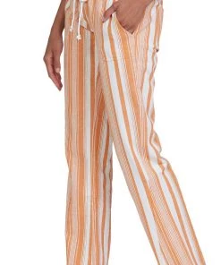Roxy Women's Oceanside Flare Beach Pants For Women Sunburn/beachside Stripe -Cheap Roxy Shop unnamed file 194
