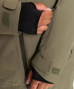 Roxy Women's Winter Haven Snow Jacket For Women Burnt Olive -Cheap Roxy Shop unnamed file 205